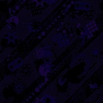 几何图案印花华亿平台图片