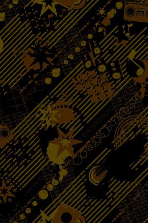 几何图案印花华亿平台图片