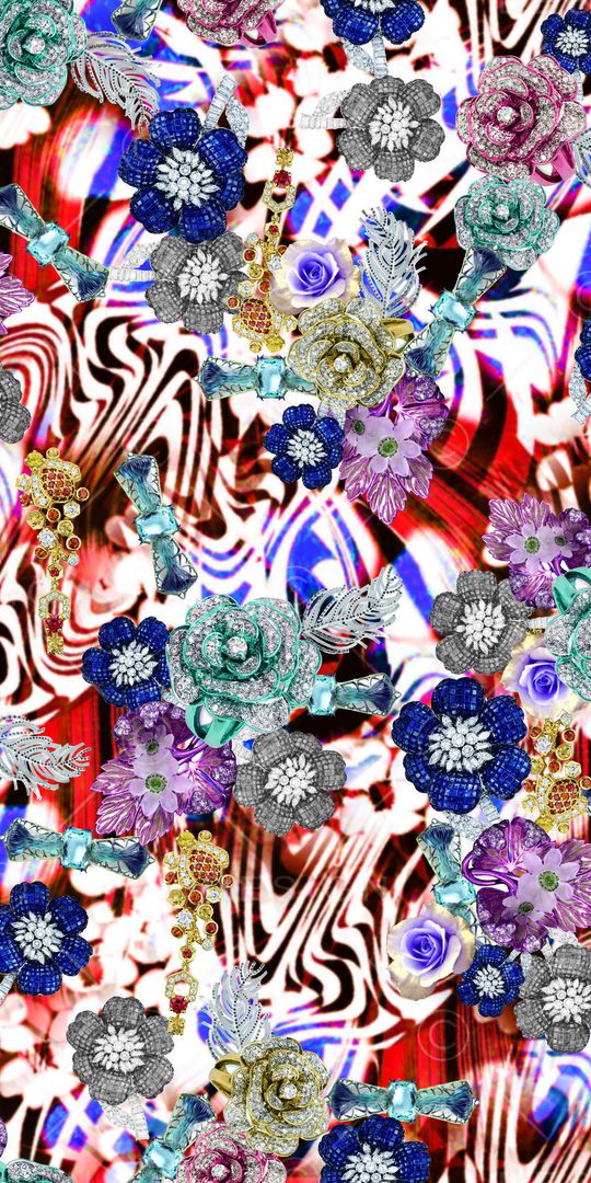 珠宝首饰器皿印花华亿平台图片