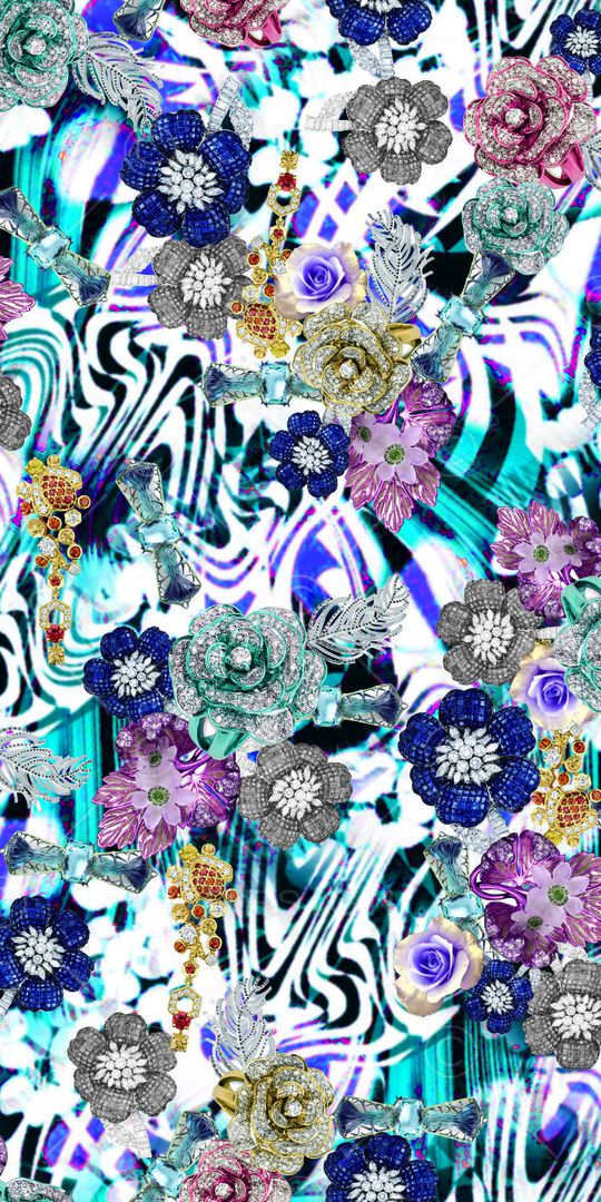 珠宝首饰器皿印花华亿平台图片