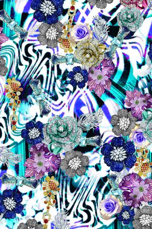 珠宝首饰器皿印花华亿平台图片