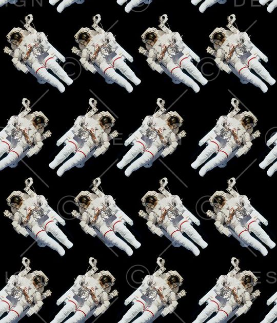 宇航员印花华亿平台图片