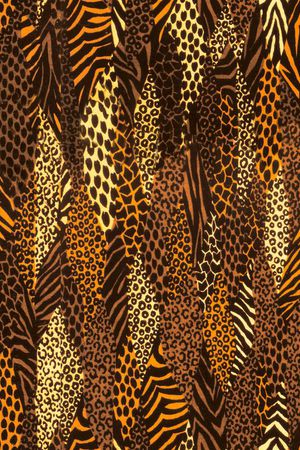 豹纹印花华亿平台图片