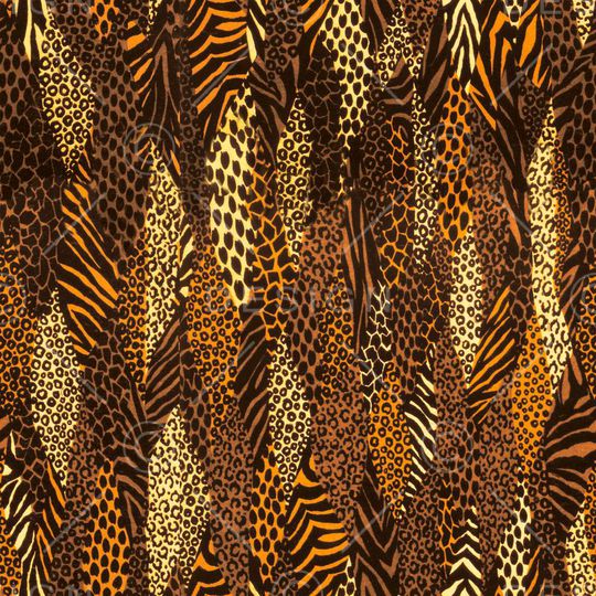 豹纹印花华亿平台图片