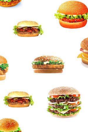 汉堡印花华亿平台图片