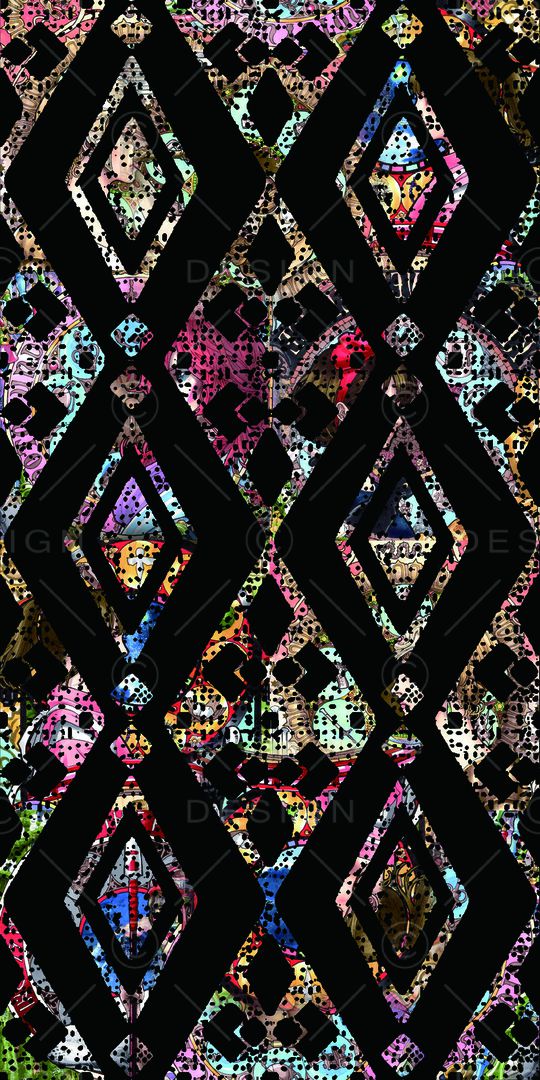 几何印花华亿平台图片