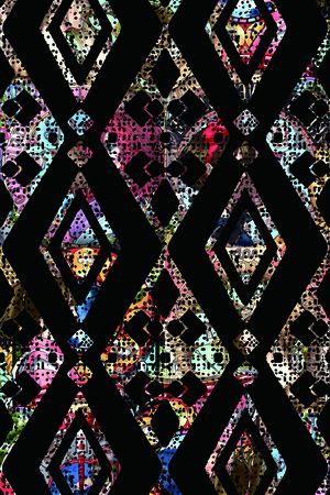 几何印花华亿平台图片