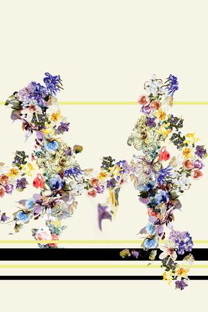 抽象宫廷印花华亿平台图片