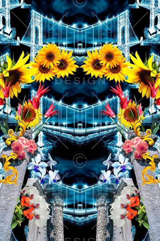 数码高端大牌定位女装印花华亿平台图片