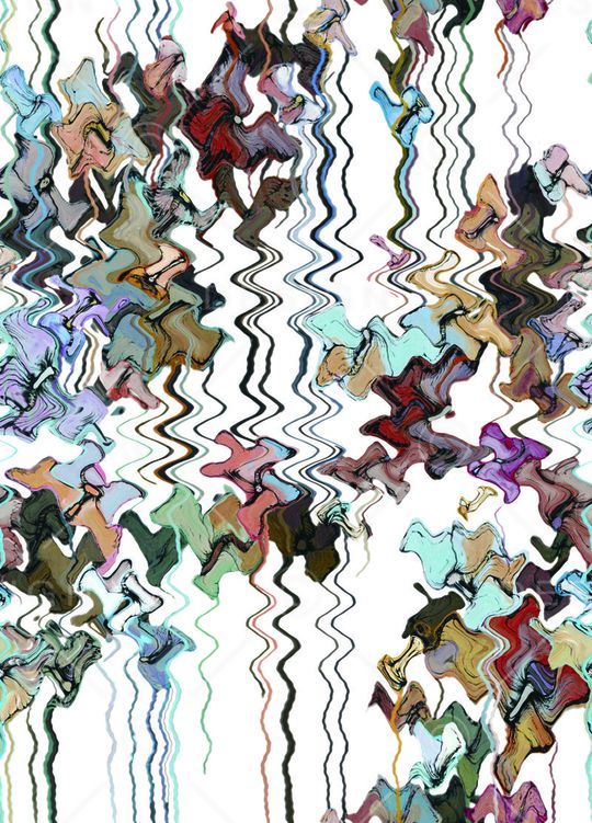 抽象印花华亿平台图片