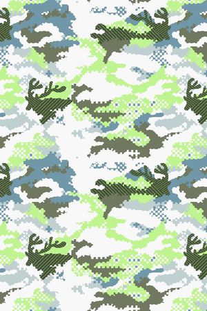 几何印花华亿平台图片