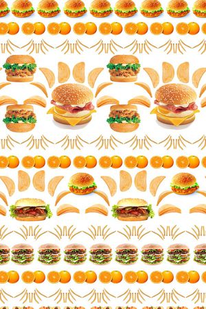 汉堡印花华亿平台图片