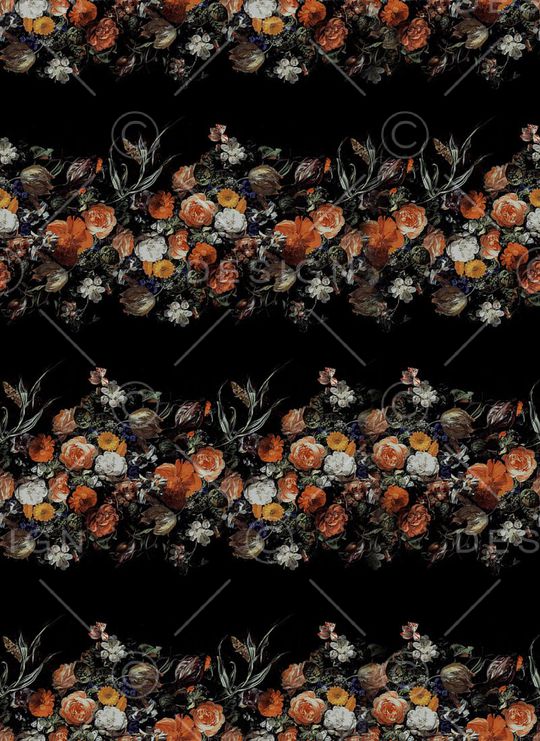 宫廷风印花华亿平台图片