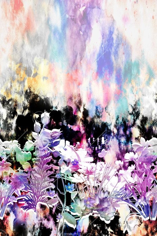 水彩印花华亿平台图片