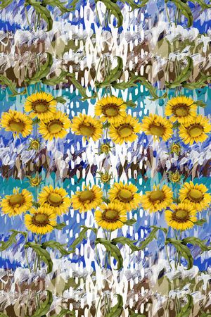 清新印花华亿平台图片