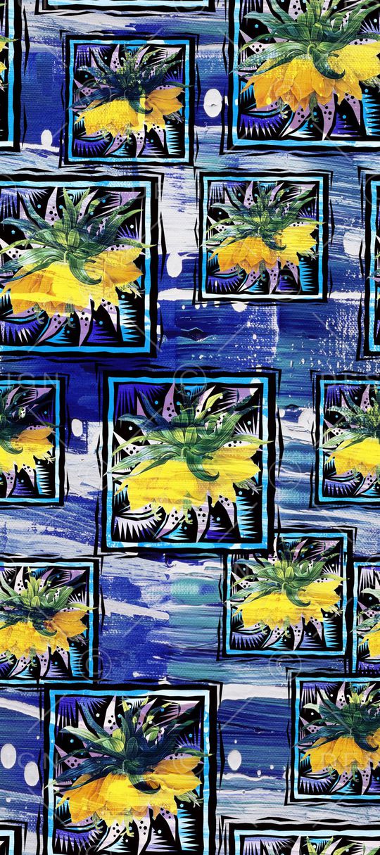 油画笔触印花华亿平台图片