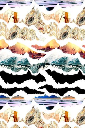 风景印花华亿平台图片