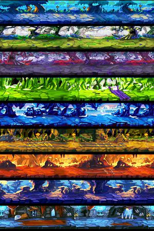 抽象 画面印花华亿平台图片