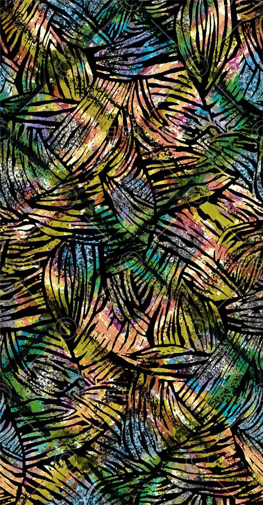 斑马纹印花华亿平台图片