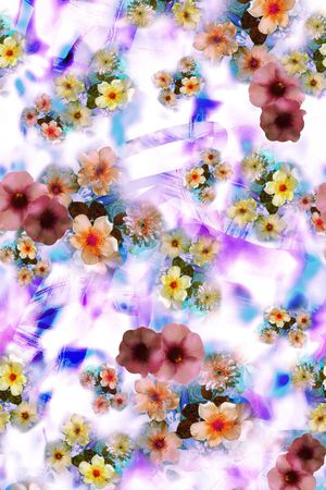 抽象印花华亿平台图片