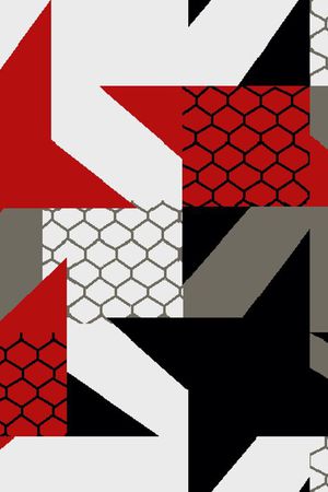 抽象印花华亿平台图片