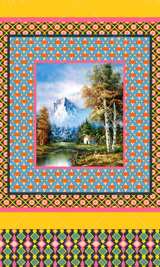 时尚印花华亿平台图片