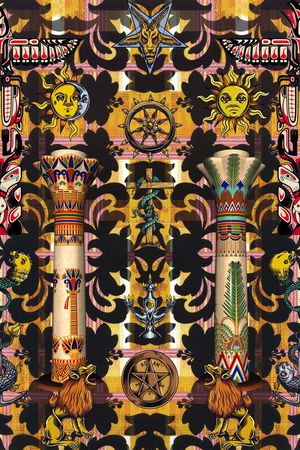 民族风印花华亿平台图片