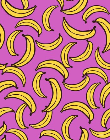 370275-满版水果香蕉设计