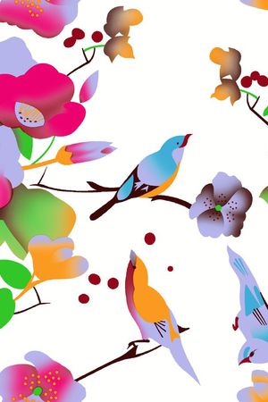 抽象印花华亿平台图片