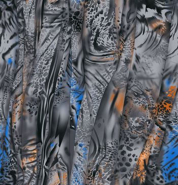 抽象印花华亿平台图片