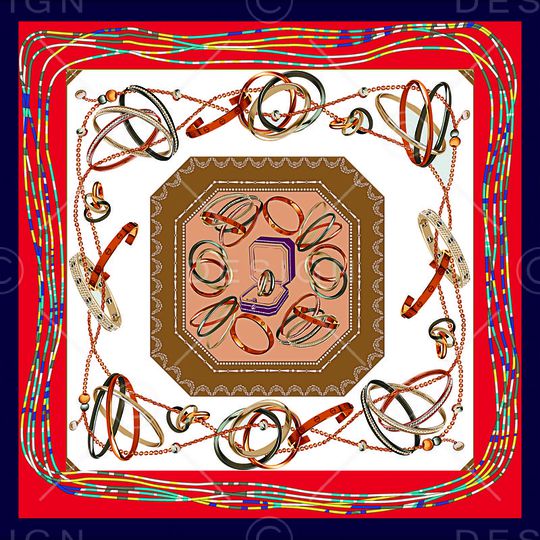 欧式宫廷风印花华亿平台图片