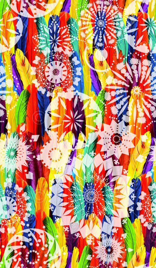 最炫民族风印花华亿平台图片