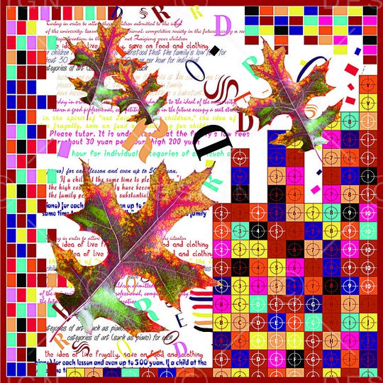 几何印花华亿平台图片