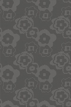 不规则几何印花华亿平台图片