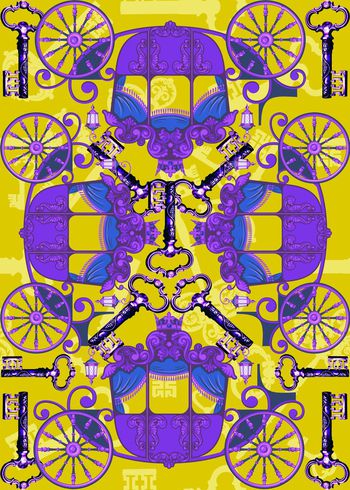 370564-马车钥匙复古201408311