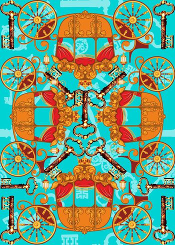 370565-马车钥匙复古201408312