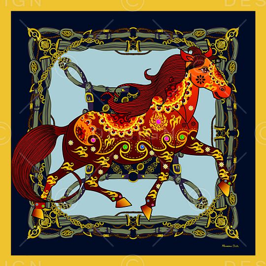 欧式宫廷风印花华亿平台图片