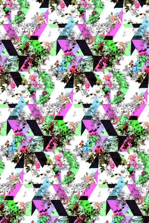 植物花贲印花华亿平台图片