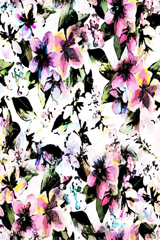 数码小碎花印花华亿平台图片