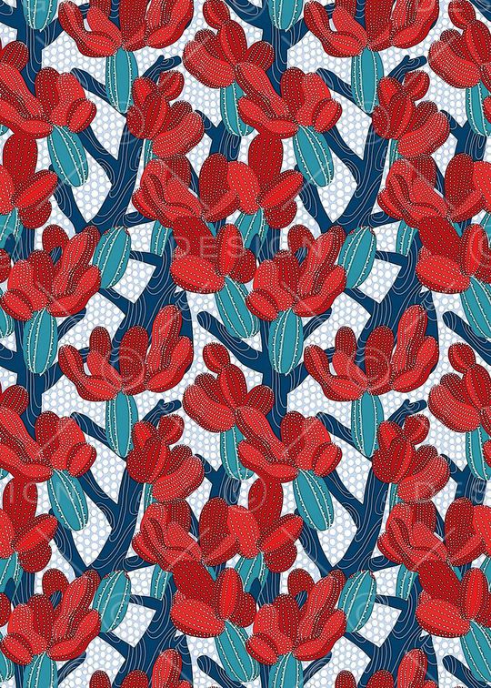 热带沙漠印花华亿平台图片