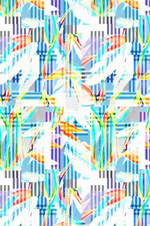 未来感  现代时尚印花华亿平台图片