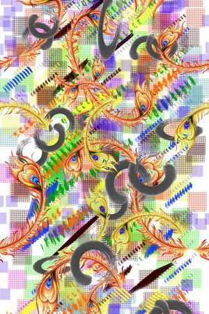 古典印花华亿平台图片