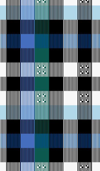 格子印花华亿平台图片