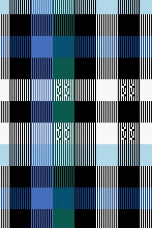 格子印花华亿平台图片