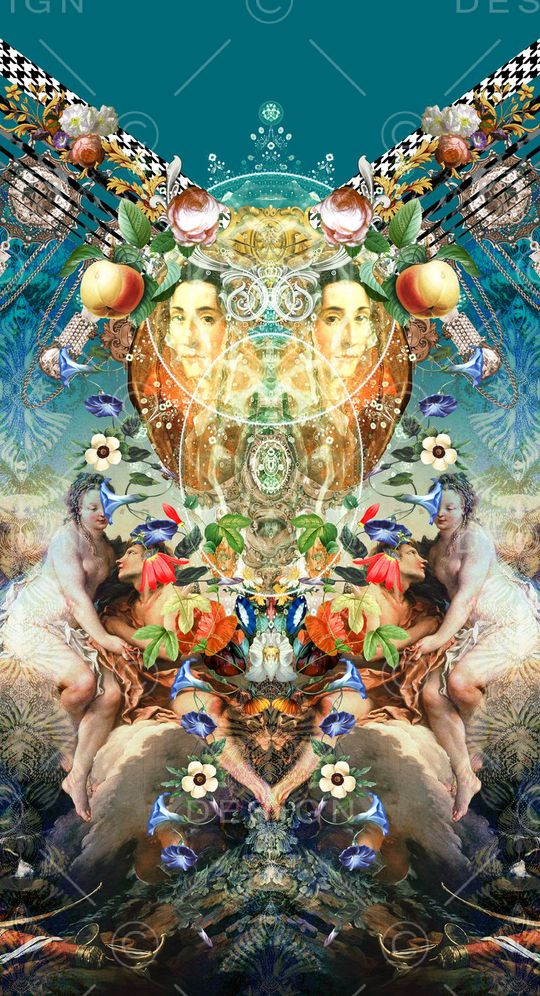 数码高端大牌印花华亿平台图片