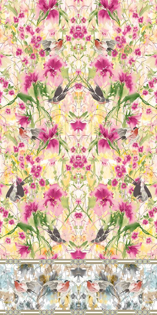 中国风印花华亿平台图片