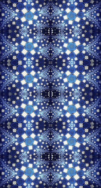 371001-民族风靛蓝小碎花扎染青花旗袍连衣裙