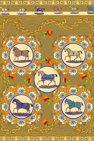 金链子印花华亿平台图片