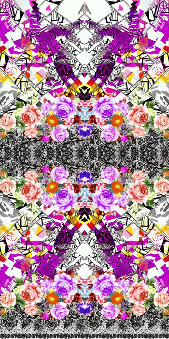 371042-自由几何花卉蕾丝组合