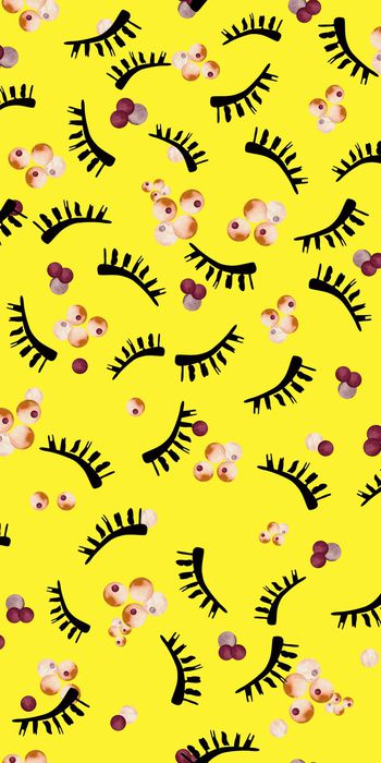 371062-满版抽象睫毛果实设计